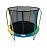 Батут 6FT 1,83м Sport Elite FLY фиберглас с защитной сеткой внутрь FR-60-6FT